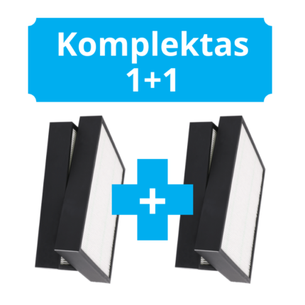 ORIGINALUS FLEXIT NORDIC CL2/3/4 FILTRŲ KOMPLEKTAS 1 + 1